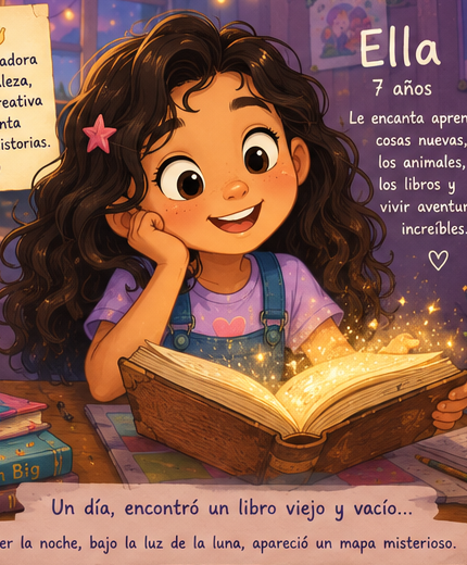Caricatura de la exploradora